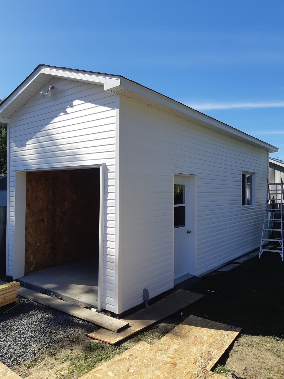 Construction de garage